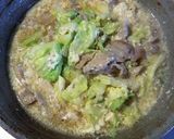 キャベツと豚バラ肉の、レモンみるく煮作り方6写真