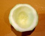 簡単にチン！子メロンとおにぎり丸のコラボ作り方1写真