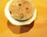 簡単にチン！子メロンとおにぎり丸のコラボ作り方2写真