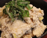 夕食・酒の肴♪美味♪厚揚げで淡竹の白あえ作り方6写真
