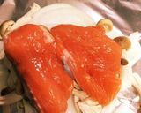 味噌マヨの生鮭ホイル焼きBBQに絶品作り方2写真