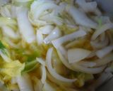ランチに♪白菜と玉ねぎだけの簡単スープ＊作り方3写真