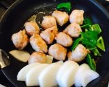 新玉、新じゃがの厚揚げ酢豚作り方9写真