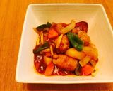 新玉、新じゃがの厚揚げ酢豚作り方13写真