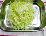 キャベツ大量＋ひえのほっこりスープ作り方1写真