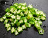 簡単！坦々肉みそオクラ納豆作り方1写真