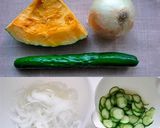 軽めのシャキシャキ！カボチャサラダ作り方1写真