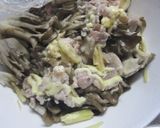 豚肉と舞茸のマヨ味噌煮作り方3写真