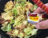 スプーンでダラダラ食べるバラバラ焼きそば作り方8写真