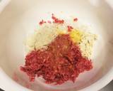 豆腐と挽肉のチーズソースハンバーグ作り方2写真