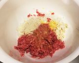 豆腐と挽肉のチーズソースハンバーグ作り方2写真