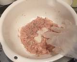 豆腐と挽肉のチーズソースハンバーグ作り方3写真