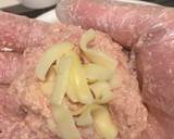 豆腐と挽肉のチーズソースハンバーグ作り方4写真