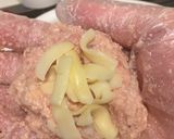 豆腐と挽肉のチーズソースハンバーグ作り方4写真