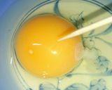 レンジでお手軽～♪温泉卵(*´╰╯`๓)作り方1写真