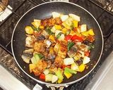 さんまの蒲焼☆中華炒め作り方6写真