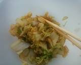 白菜の生姜醤油和え作り方3写真