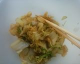 白菜の生姜醤油和え作り方3写真