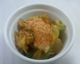 白菜の生姜醤油和え作り方4写真