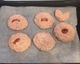 豆腐と挽肉のチーズソースハンバーグ作り方5写真