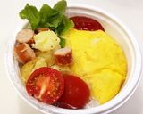 オムライスお弁当♡炊飯器で簡単♪詰め方♡作り方18写真
