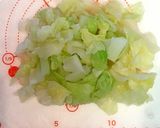 ゆでキャベツの昆布茶ぽん酢和え作り方3写真