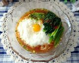 冷やしみそ月見らーめん。作り方3写真