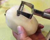 レンチン春キャベツに乗せたレンコン酢豚作り方2写真