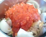 アスパラチキンロールのトマト煮込み♪作り方4写真