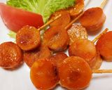 お弁当に♪魚肉ソーセージのオーロラ炒め♥作り方2写真