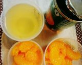 基本のミルク寒天 みかん入り作り方2写真