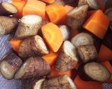 時短で簡単♫ゴロゴロ野菜のきんぴら作り方4写真