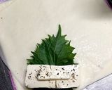 大葉と塩豆腐の春巻き作り方3写真