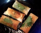 大葉と塩豆腐の春巻き作り方6写真