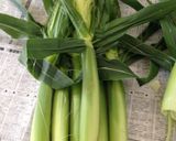 皮つきヤングコーンの簡単下処理作り方1写真