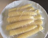 皮つきヤングコーンの簡単下処理作り方6写真