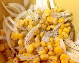 新たまねぎ コーン オリーブ油 トースト作り方2写真