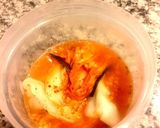 超即席！レンジで冷凍餃子のキムチスープ作り方4写真
