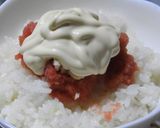 超簡単！タラコマヨご飯作り方6写真