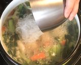 ストレスに効く！小松菜と肉団子の煮込み作り方7写真