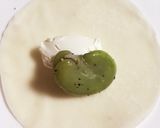 そら豆とクリームチーズのフライパン揚げ作り方2写真