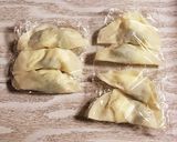 そら豆とクリームチーズのフライパン揚げ作り方9写真