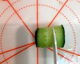 きゅうりで唐草模様の飾り作り方3写真