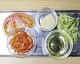 羅臼とろろ昆布を使った☆冷たいパスタ☆作り方2写真