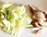 お弁当にも！キャベツとちくわの塩昆布炒め作り方1写真