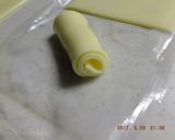❁スラチークルクル餃子の皮巻き❁作り方2写真