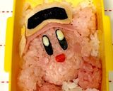キャラ弁 星のカービィ作り方2写真