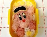 キャラ弁 星のカービィ作り方4写真