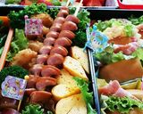 運動会お弁当　盛り付け　2017作り方1写真