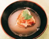 ♡生ハムおにぎりコンソメ茶漬け作り方2写真